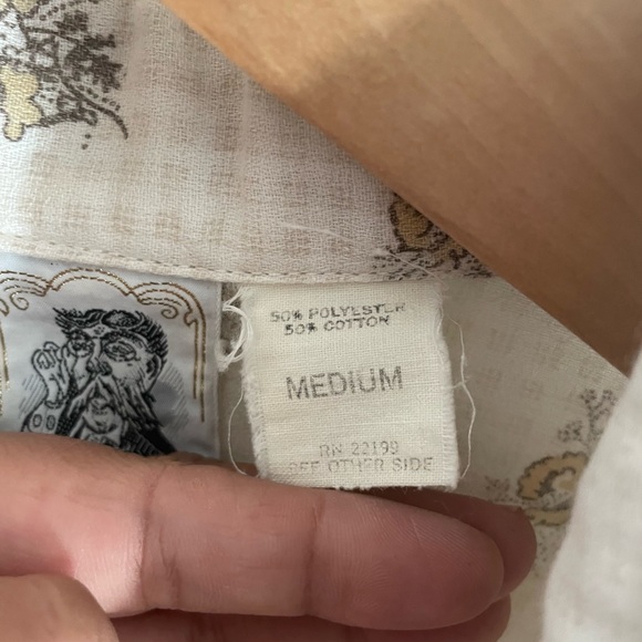 Kennington California Ltd 70s Mickey Mouse Minnie Mouse Button up shirt - Picture 8 of 10